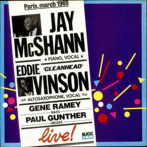 Eddie Cleanhead Vinson & Jay McShann-Live In France